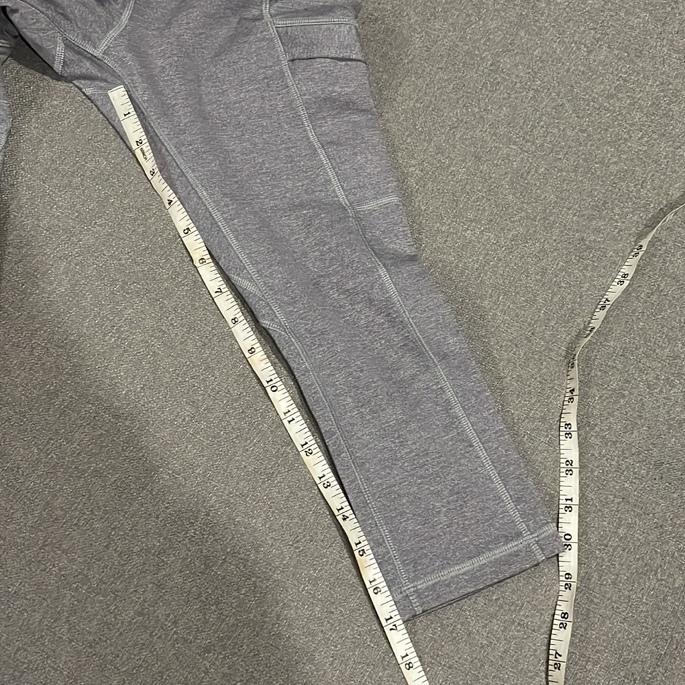 COPY - Ivivva Gray Crops size 12 with pink and purple waistband - Picture 12 of 13